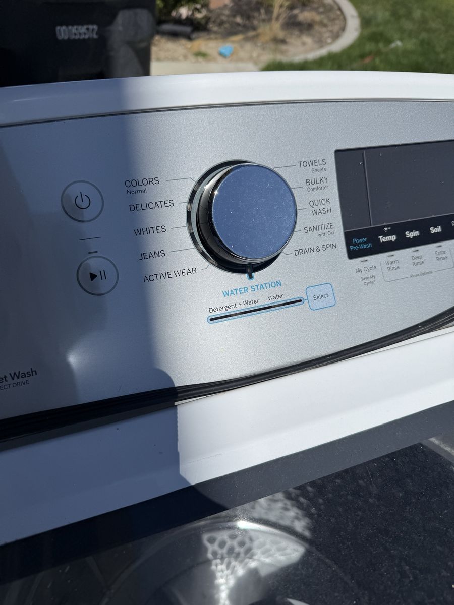 GE High Capacity Washer