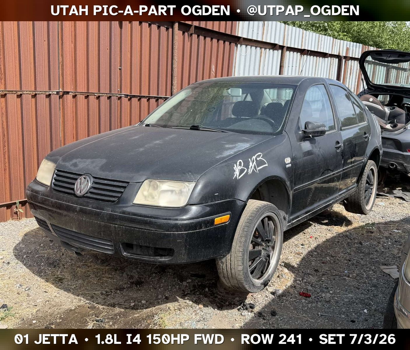 2001 Volkswagen Jetta Mk4 Parts - UTPAP Ogden
