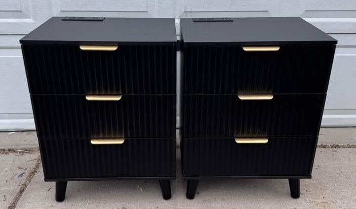 Brand New Black Nightstands