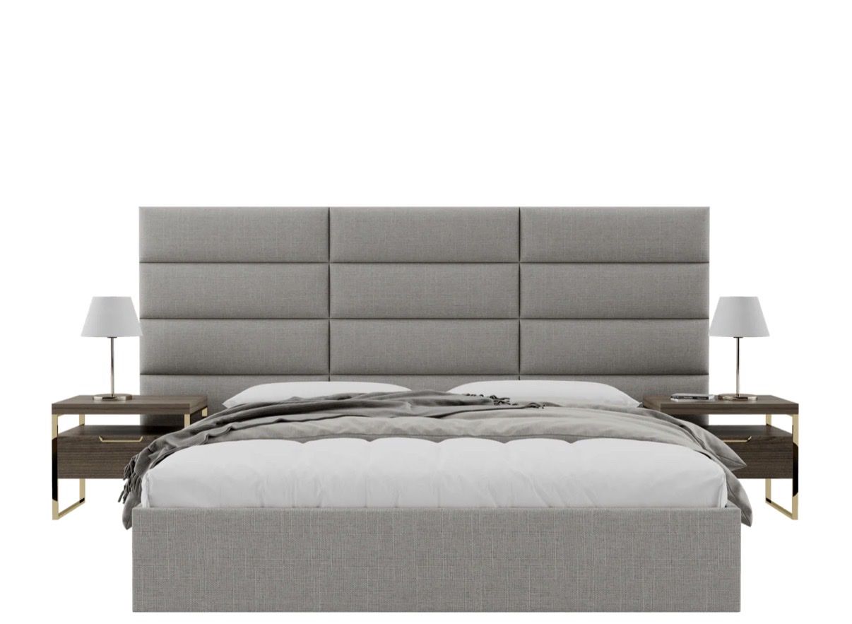 Vant king size bed frame and matching headboard