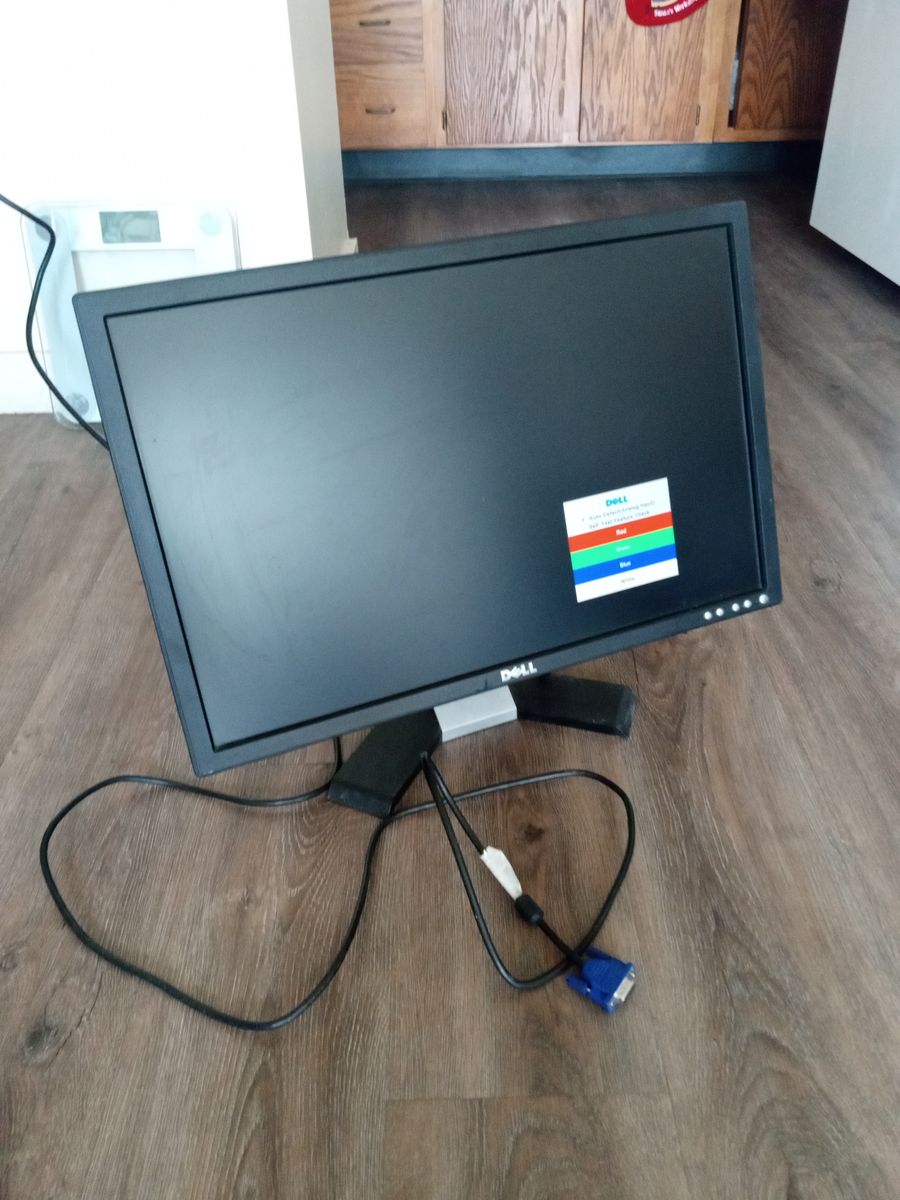 22" Dell Monitor VGA and power cable included