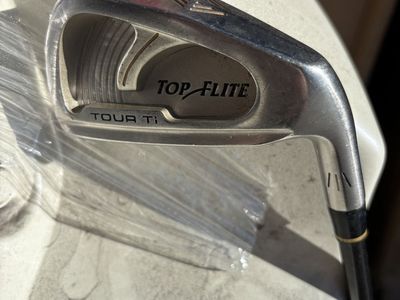 Top Flite Tour Ti Titanium Iron Golf Club