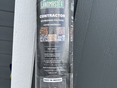 FREE Landscape Fabric — 6' X '100