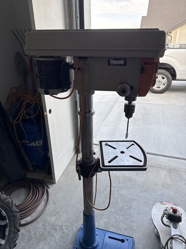 15 Ridgid floor Drill Press