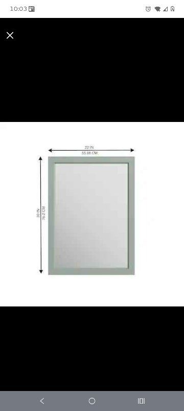 allen + roth Canterbury 22-in x 30-in Framed Bathr