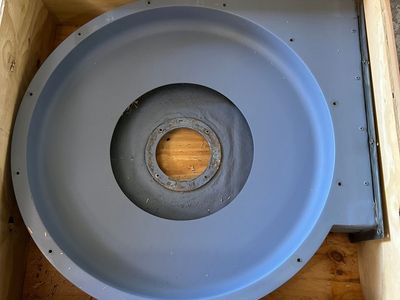 KOMATSU Housing a Inlet Sz 41.5" D x 8.5" H, Grey 58F-43-03260