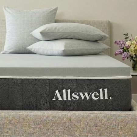 Allswell 3" Arctic Gel Mattress Topper Twin