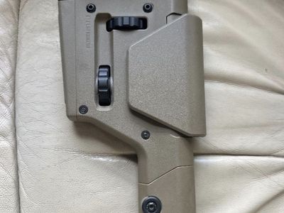 Magpul PRS Gen 3 Precision-Adjustable AR-15/AR-10 Stock - FDE, Excellent Condition with Buffer Tube