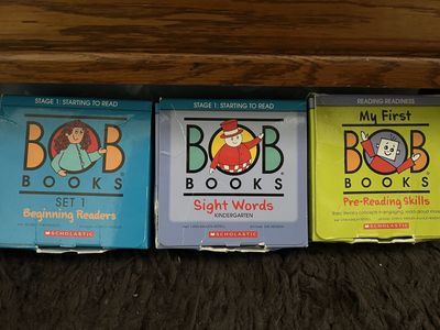 BOB BOOKS COLLECTIONS Beginning Readers, Sight Words, Pre-Reading Skills
