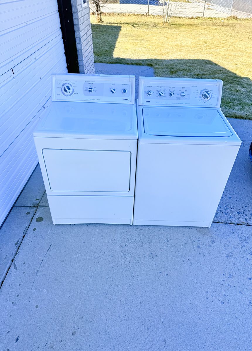 Washer And Electric Dryer Set