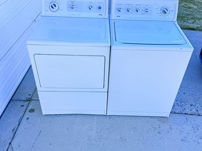 Washer And Electric Dryer Set
