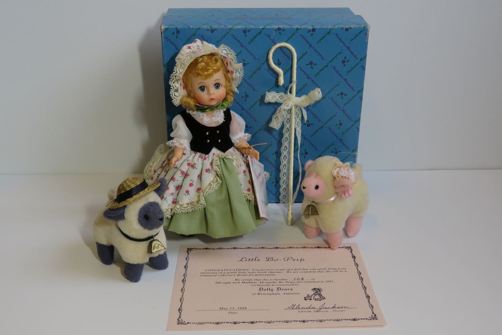 Madame Alexander Doll 8” Bo-Peep #484