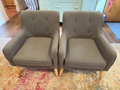 Gray chairs