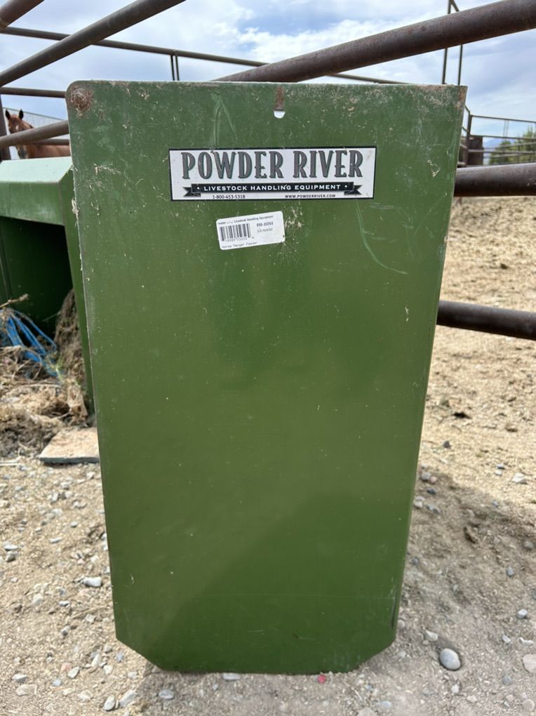 Powder, River Horse Feeders