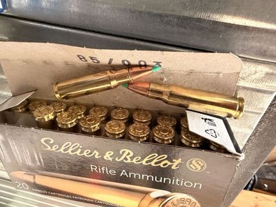 Sellier & Bellot 6.8mm REM SPC 110 grs. Rifle Ammunition (200 Rounds)