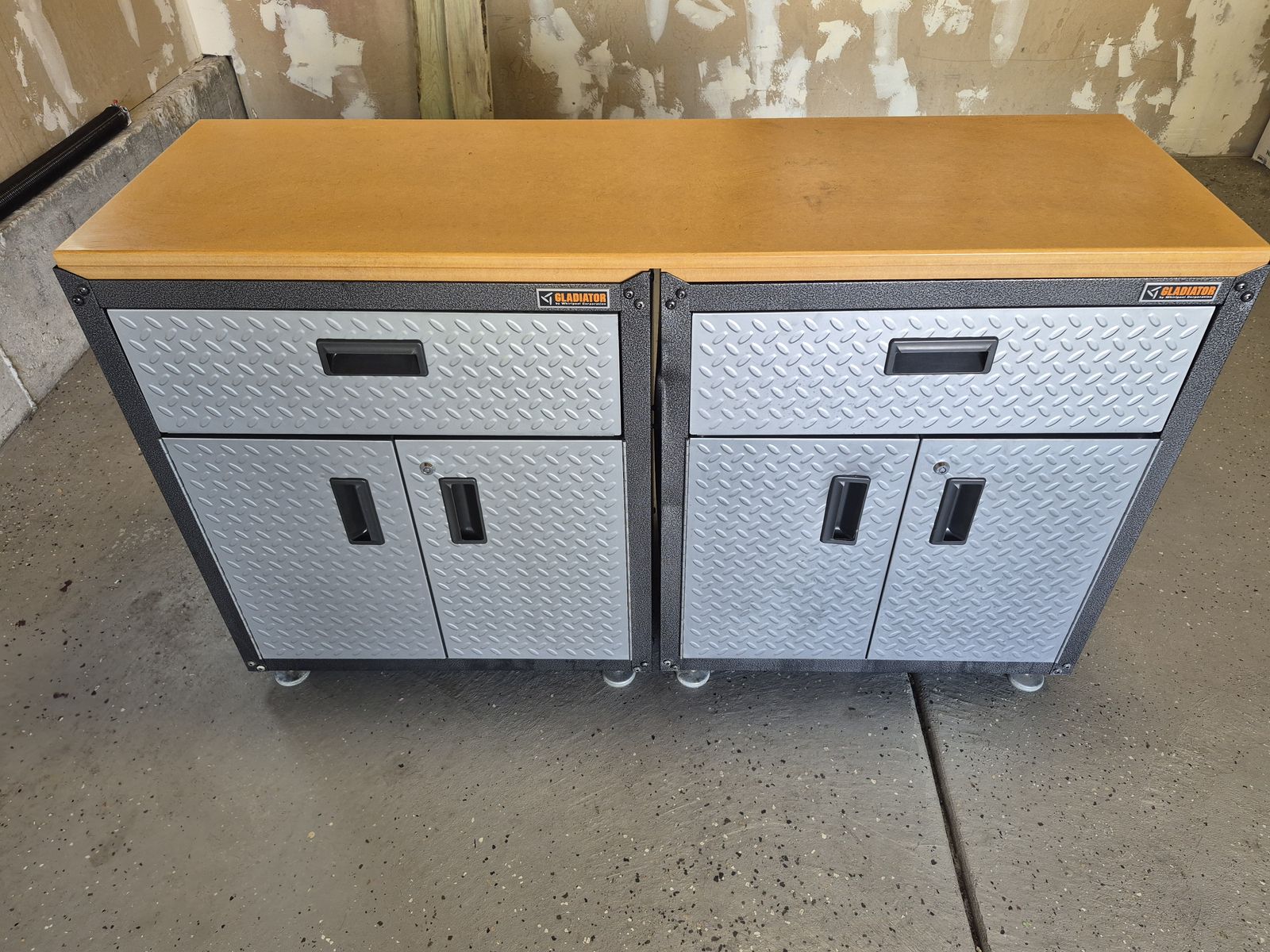 Gladiator tool cabinets.