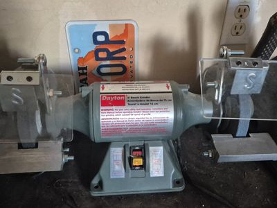 Dayton 6" 1/4 HP Bench Grinder