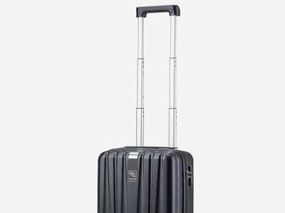 14 Inch Underseat Carry on Luggage, Black, New