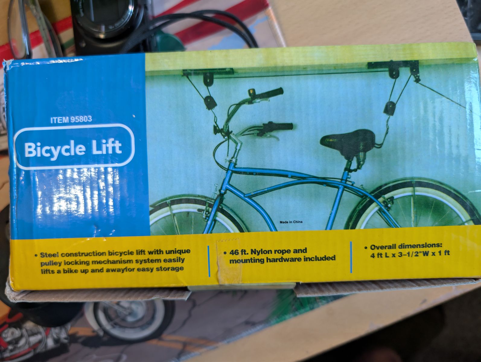 New In Box Bicycle Lift
