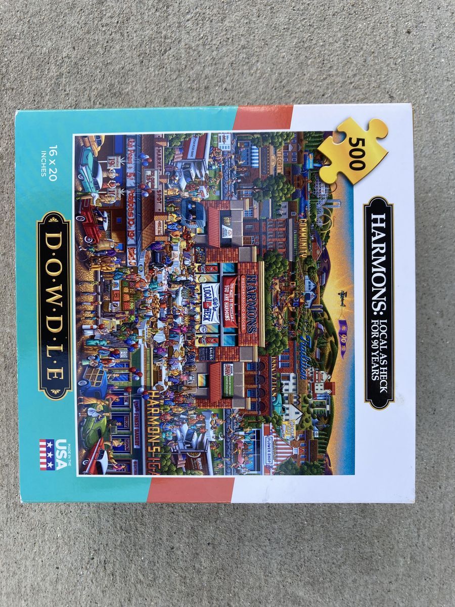 NEW:  Eric Dowdle 500 pc. puzzle: Harmons
