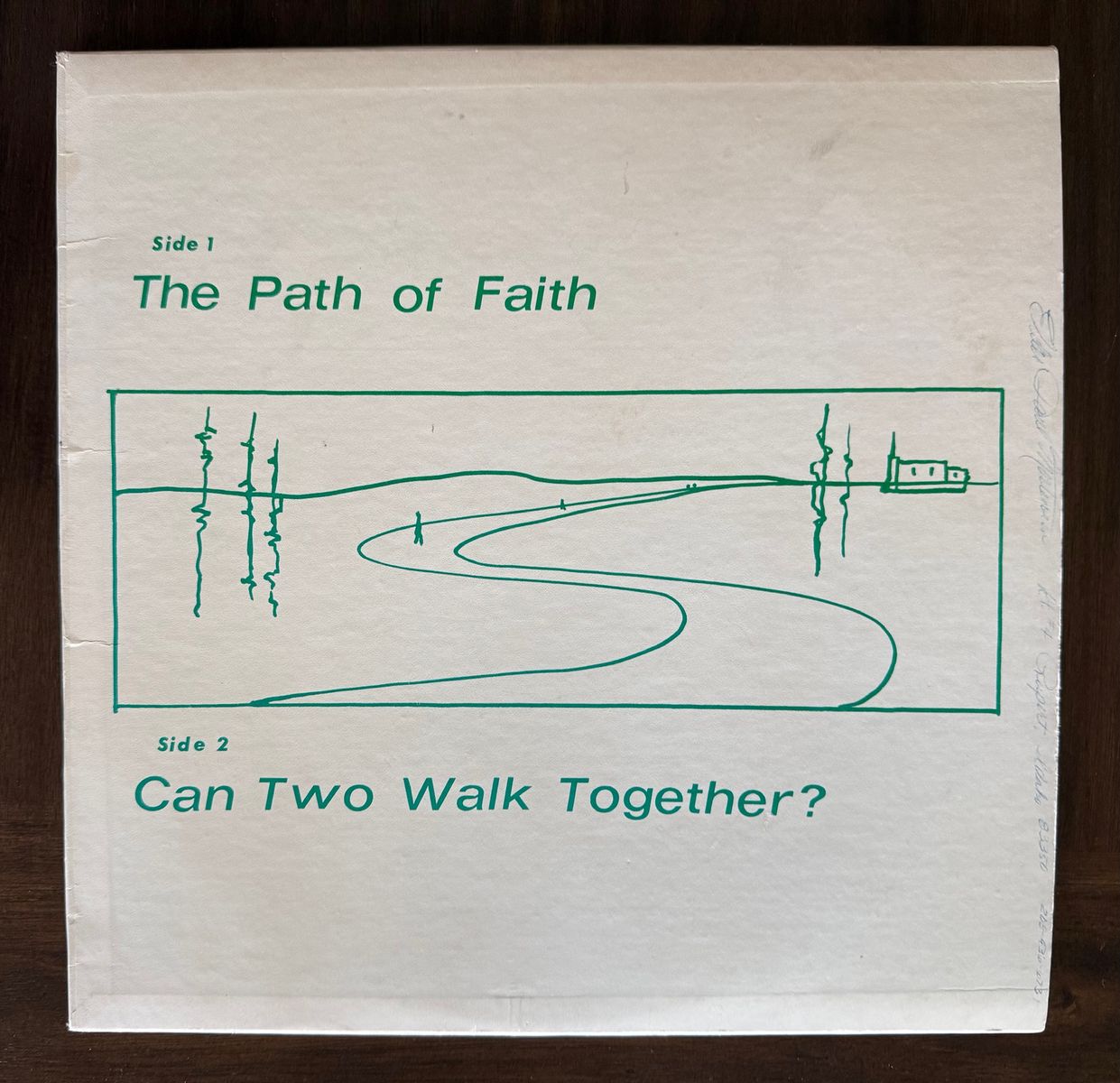 Vintage 1975 LDS Record Album - The Path of Faith by Harold B. Lee on Vinyl LP