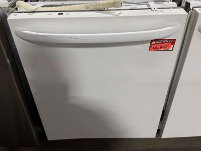 Ge White Dishwasher - Standard Size, Front Control