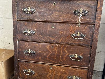 Vintage High-Boy Chest of Drawers