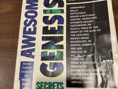 Sega Genesis Secrets 5 Book