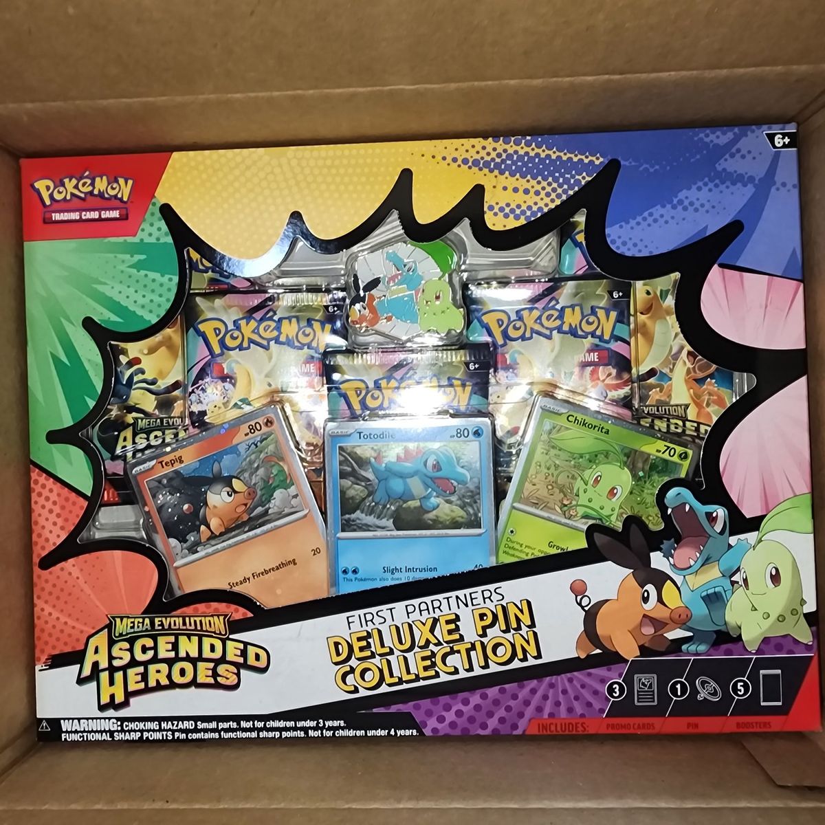 Pokemon Cards Acended Heroes Deluxe Pin Collection