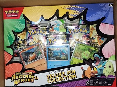 Pokemon Cards Acended Heroes Deluxe Pin Collection