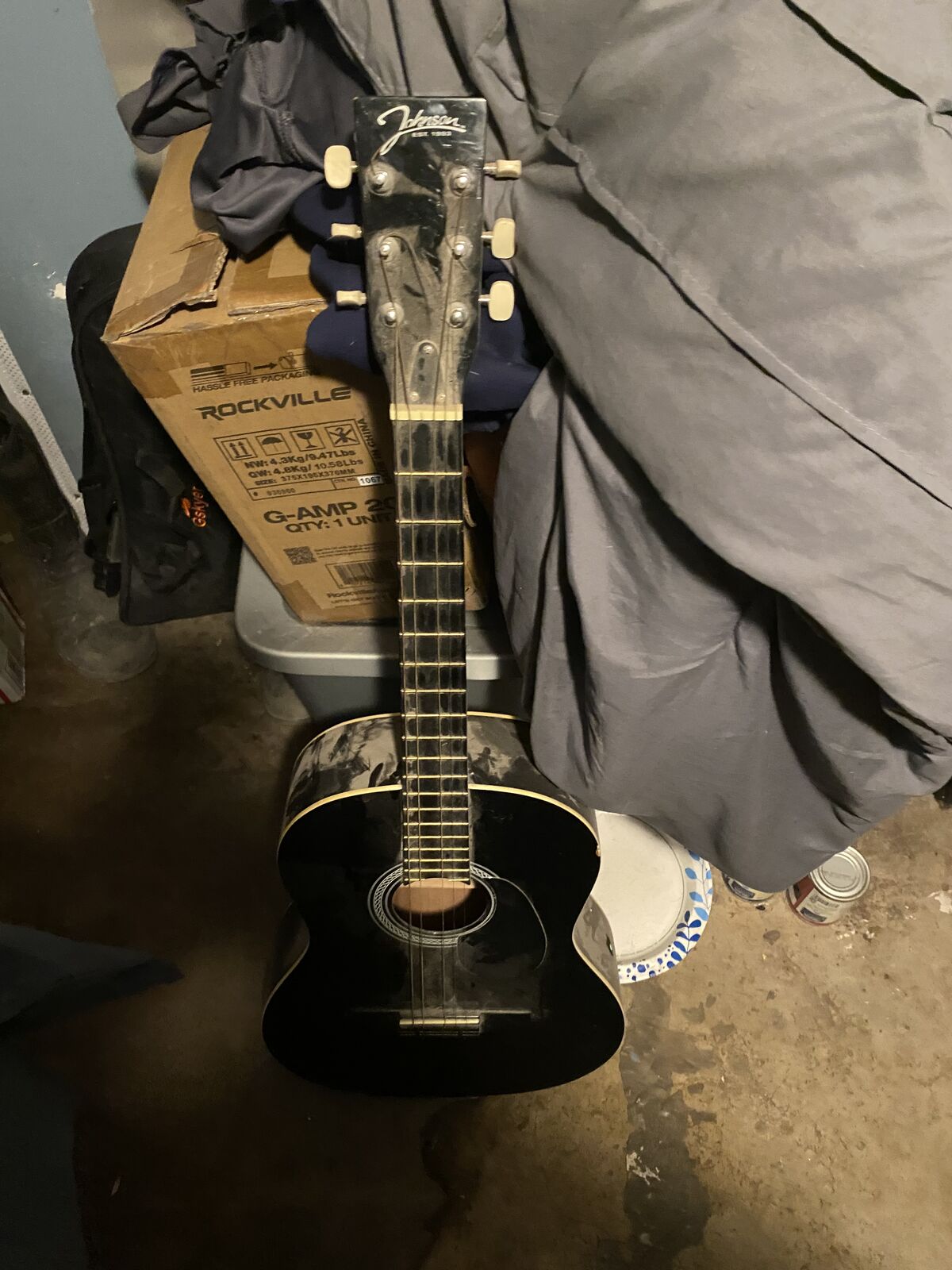 Johnson JG-100 -B acoustic guitar