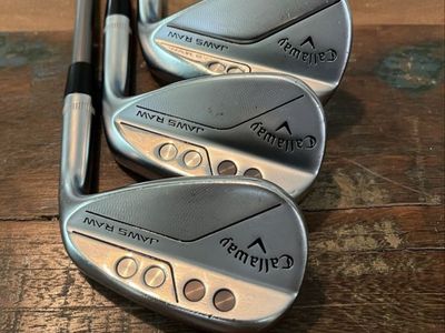 Callaway JAWS Raw Wedge Set