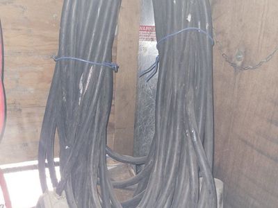 Heavy-Duty Electrical Cable - Used Industrial Power Cord