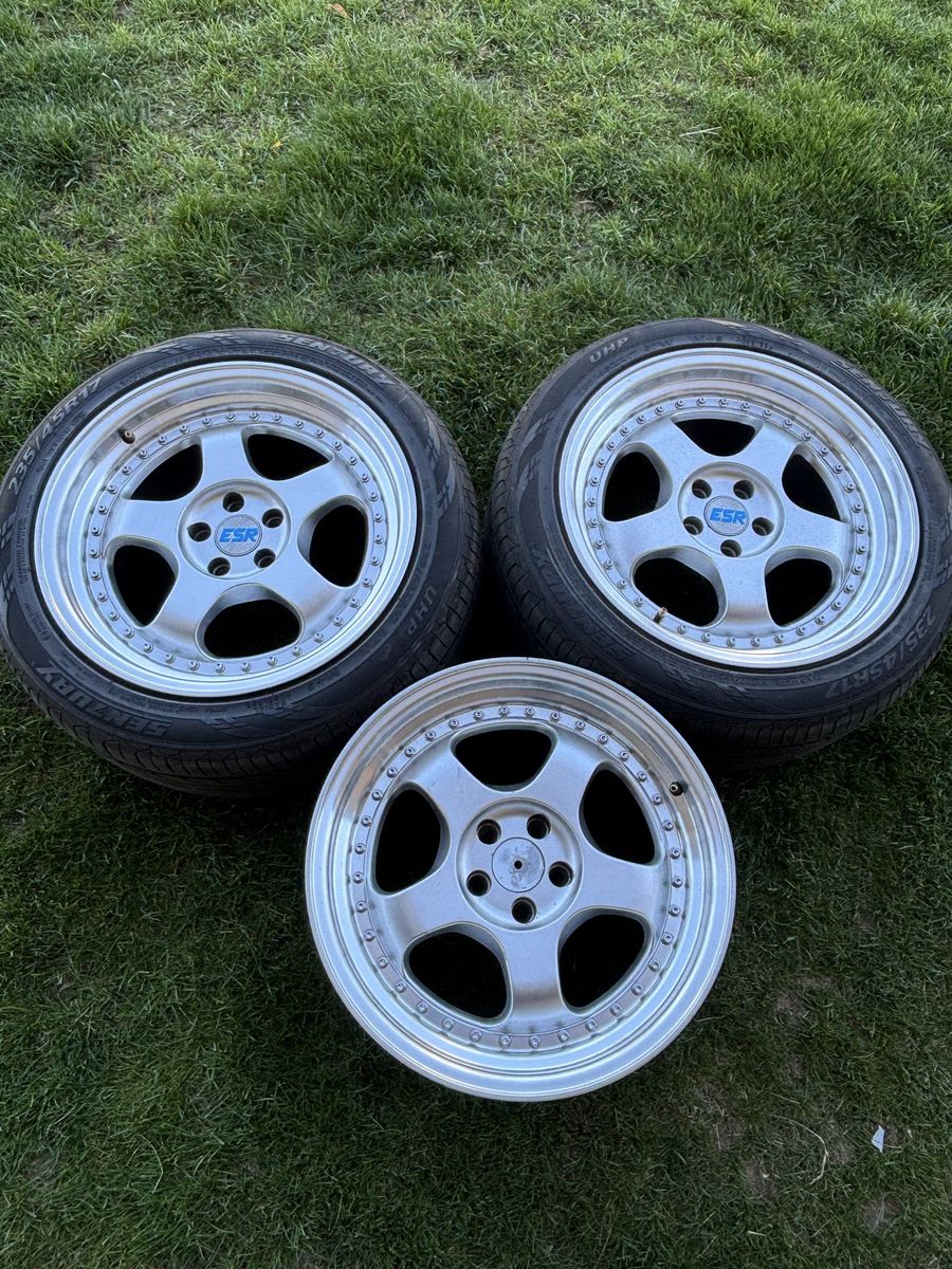 3 Esr wheels 17 “