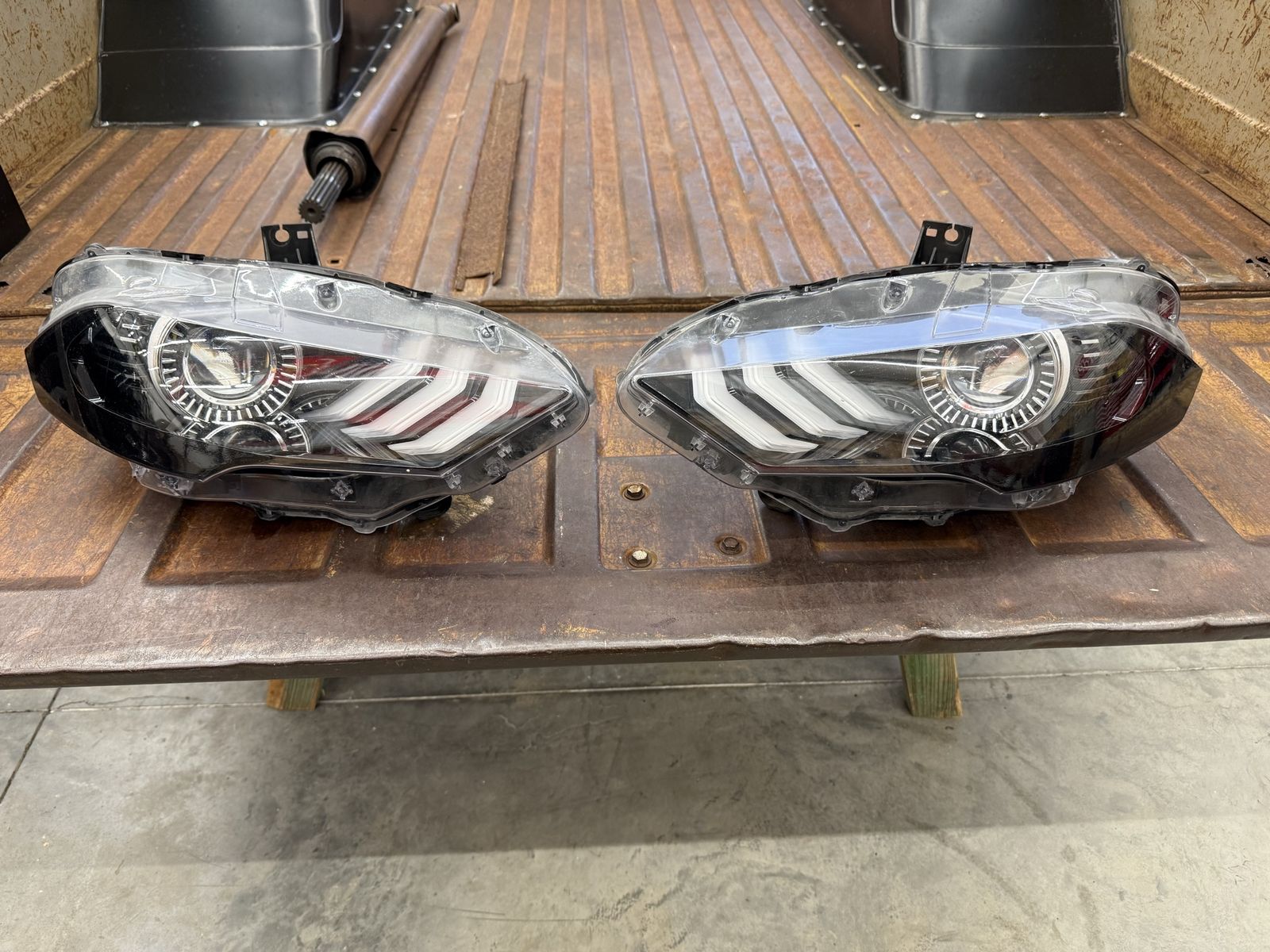 Mustang headlights 