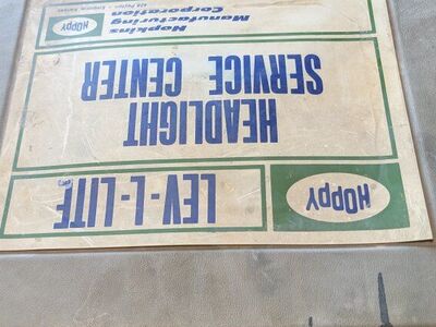 Auto headlight adjuster kit