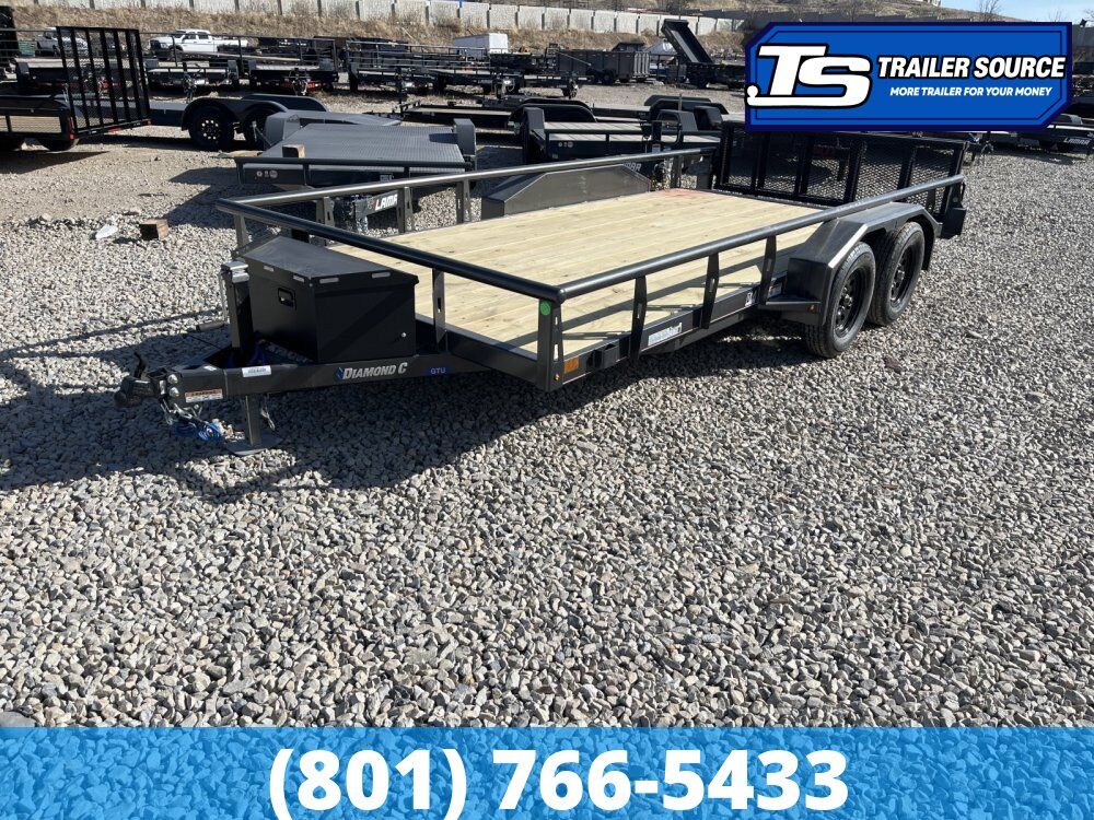 7x16 Diamond C GTU 235 Utility Trailer - 7K GVWR