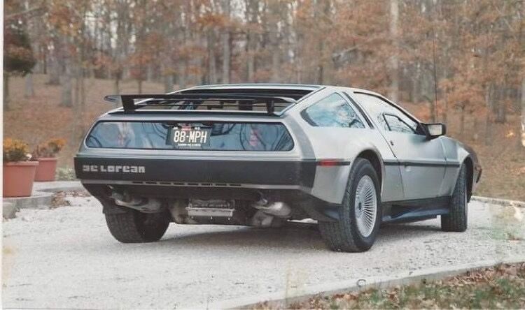 Smoked Tail Light Cover for DeLorean DMC-12