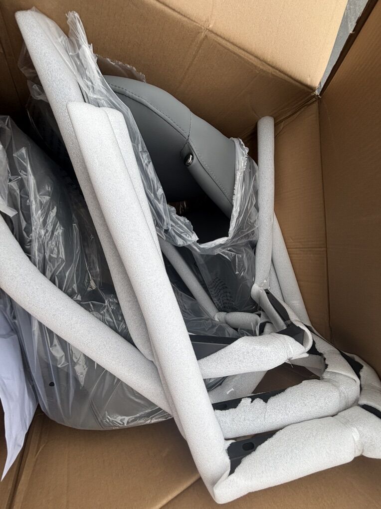 2 Grey Dining Chairs