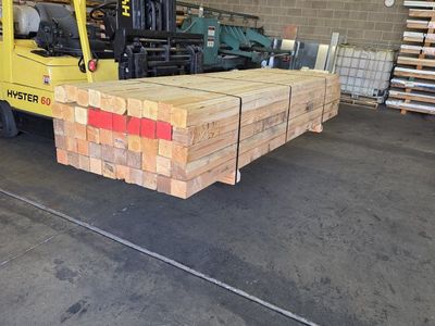 Bundle of Lumber/Wood - Rough Sawn Timber for Projects or Firewood