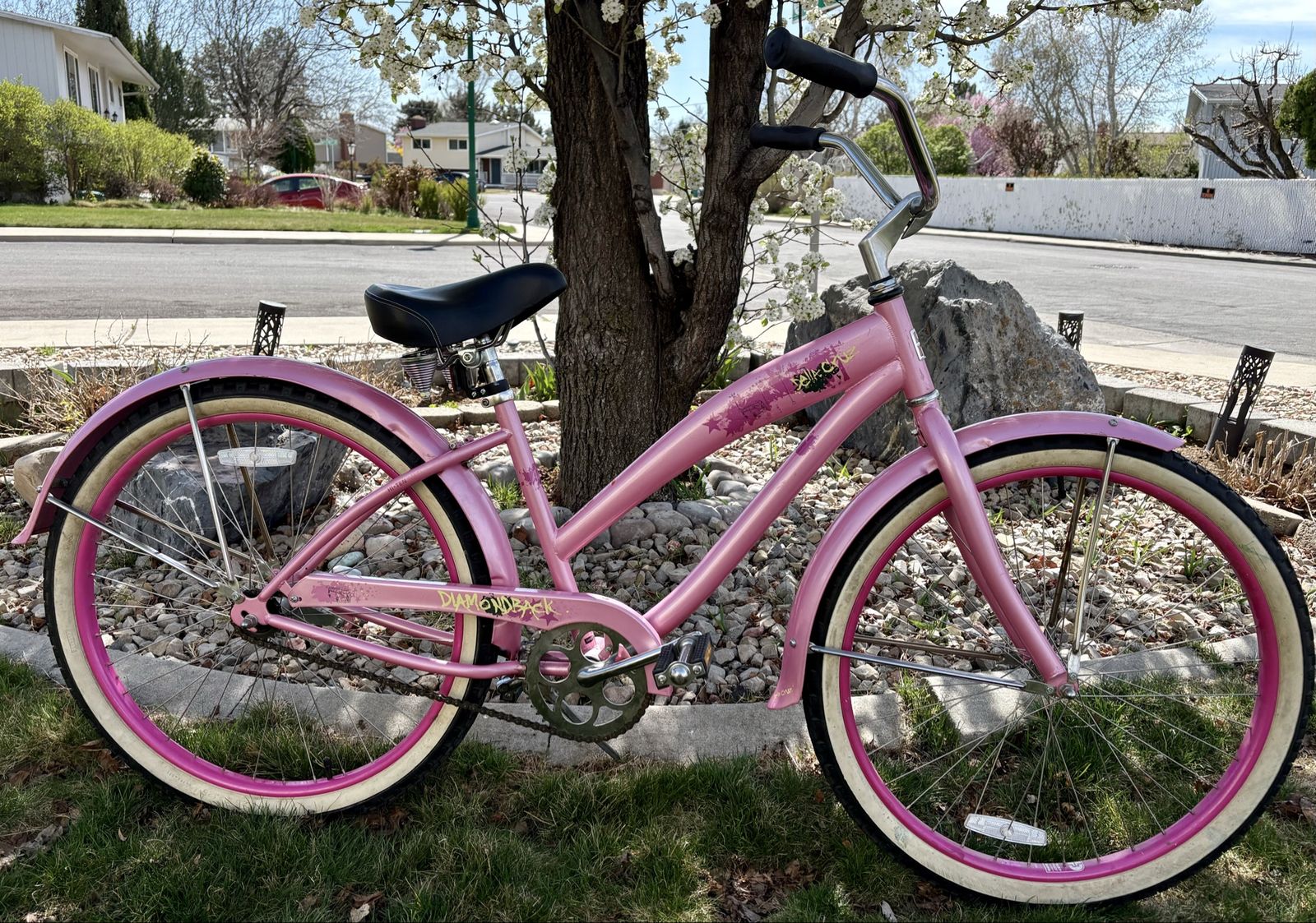 26” Diamondback beach cruiser bike