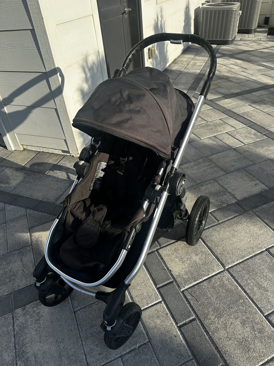 Baby Jogger City Select LUX Stroller - Black & Silver, Excellent Condition