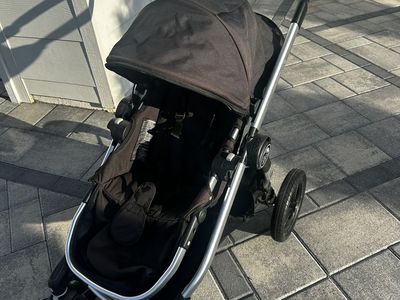 Baby Jogger City Select LUX Stroller - Black & Silver, Excellent Condition
