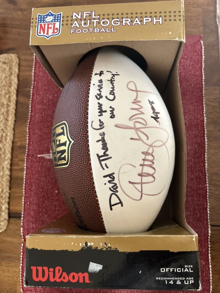 Steve Young 49ers Autograph Football Signed Auto
