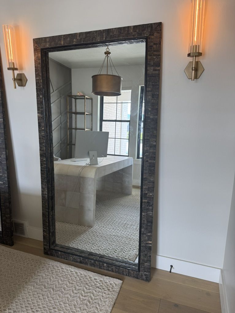 RH Beveled Horn Leaner Mirrors (2)