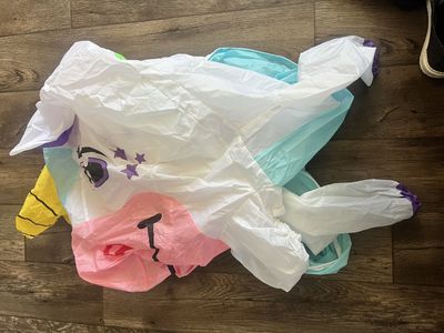 Kid’s inflatable Unicorn costume