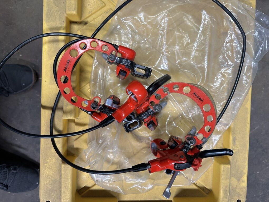John Tomac Vintage Hyduralic Rim Brake Set Magura