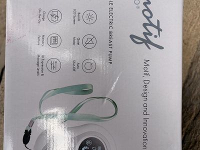 New Motif Duo Double Electric Breast Pump - Portable