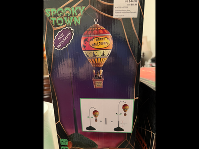 Lemax Spooky Town Esmeralda’s Balloon Rides