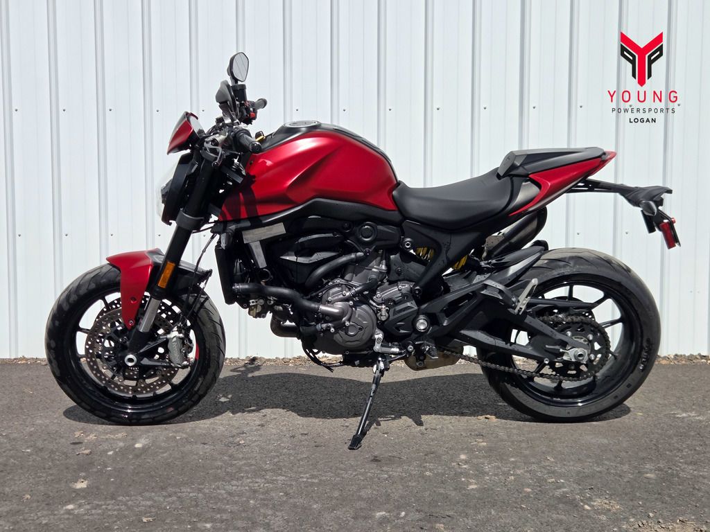 2022 Ducati Monster + Ducati Red